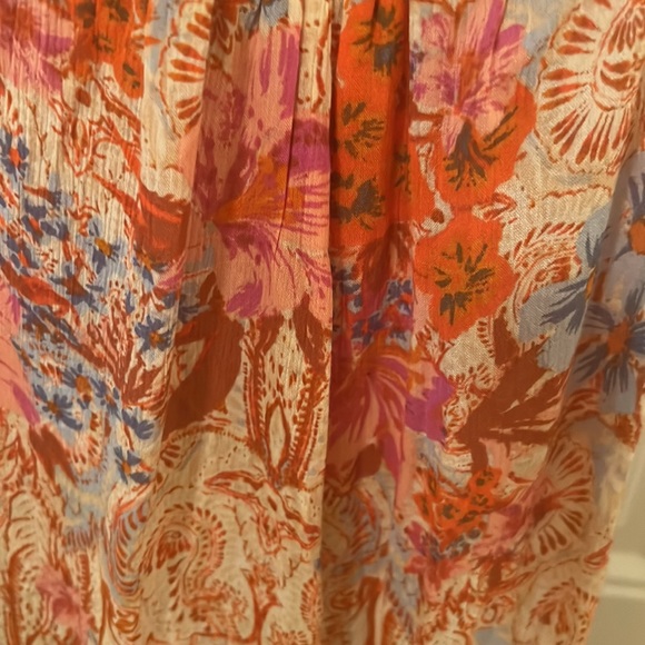 Free People intimates Maxi Medium is Orange and Tan  Small is Blue and Purple - Picture 3 of 6
